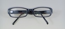 Modern Tomorrow Black 53x17x140 Eyeglass Frame Free Lens Wipes Used Cond 7