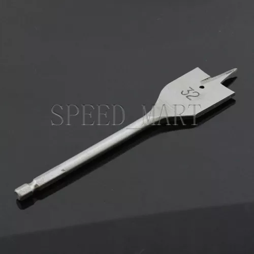 1 PCS 32 x 152mm HCS Machine Flat Wood Spade Drill Hex Shank With Extension Bar