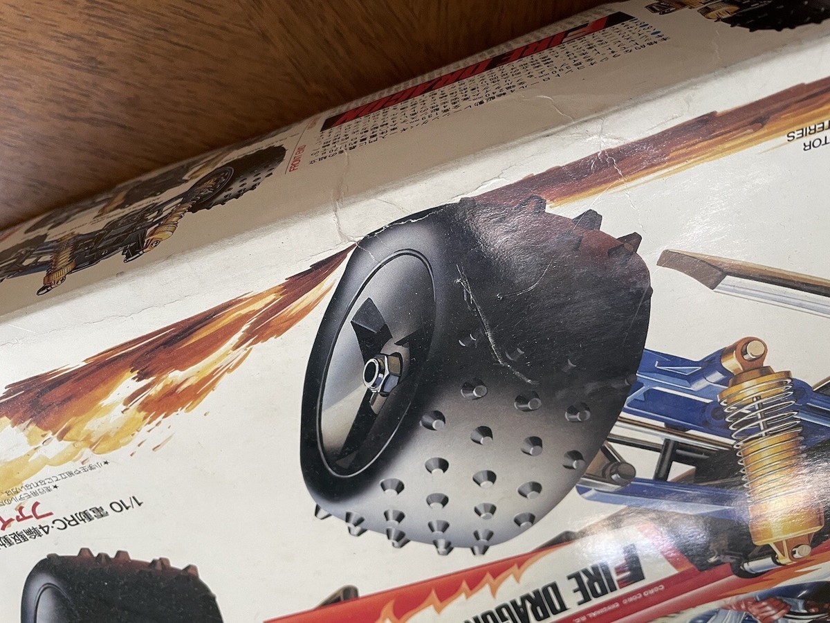Vintage Tamiya #58078 - Fire Dragon 1/10 Rc Kit 1989 Rare In