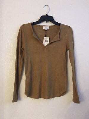 socialite thermal henley top