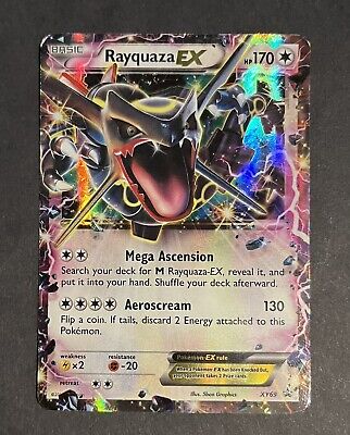 Pokemon TCG Rayquaza EX Holo XY69, XY Black Star Promo Holo, Rare