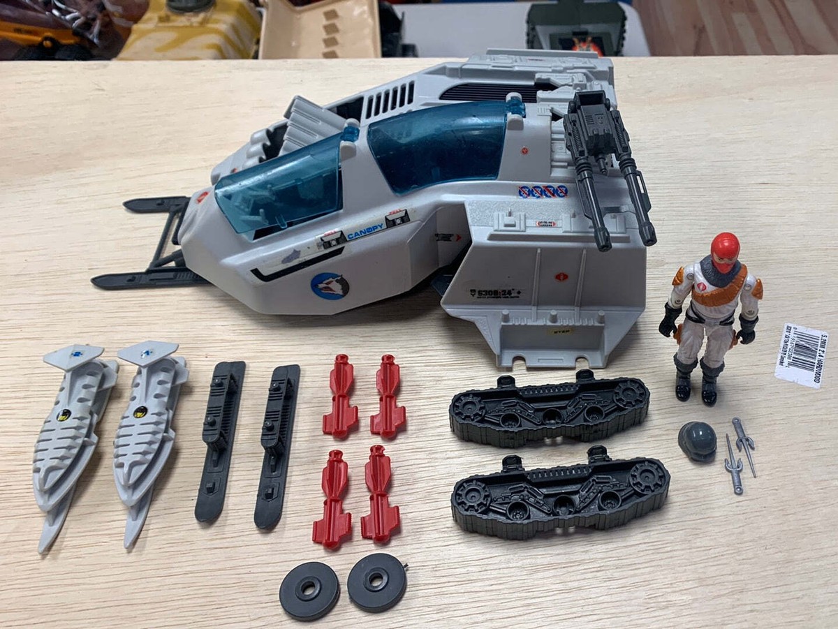 Cobra Wolf with Ice Viper 7725 (Vintage GI Joe, Hasbro) Complete