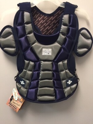 TRACE WTCP-12 GIRL'S SOFTBALL CATCHERS CHEST PROTECTOR-NAVY