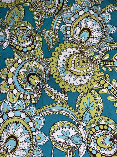 "Servilleta de tela Vera Bradley Totally Turq 19"" cuadrada (1)" - Imagen 5 de 6