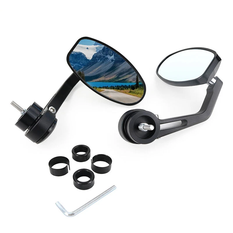 Rear Handle Bar End Mirrors For Kawasaki Ninja 250SL 15 21 Ninja