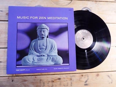 TONY SCOTT MUSIC FOR ZEN MEDITATION LP 33T VINYL EX COVER EX