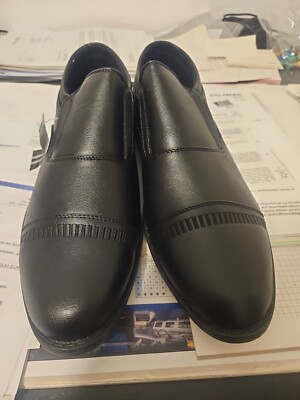 Bottesini Schuhe , Slipper  Schwarz, Leder-Optik, Neu, Gr. 45