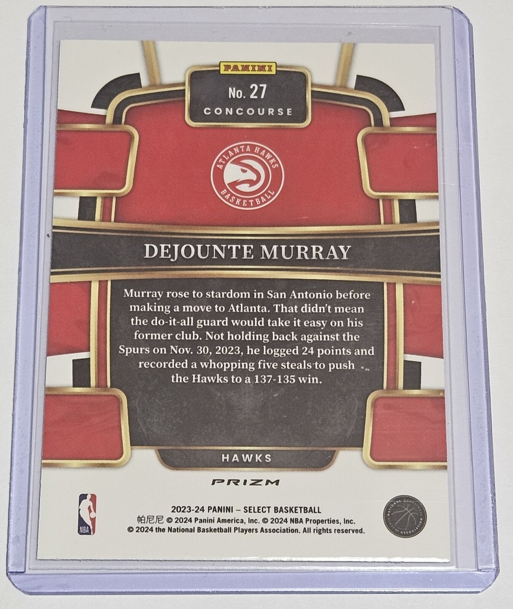 NBAカード DEJOUNTE MURRAY FLUX FLUID RED NBAカード DEJOUNTE MURRAY FLUX FLUID RED