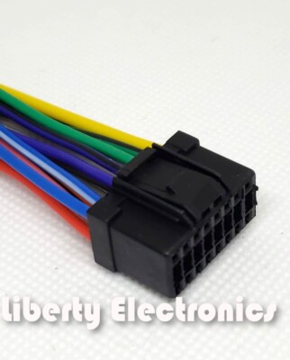 Neu 16 Pinnen Auto Stereo Kabelbaum Stecker für Alpine CDA-9851 Player