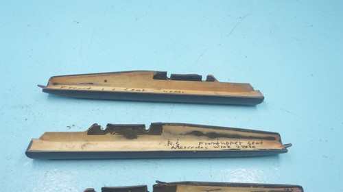 MERCEDES--BENZ W108 W109 280SE , FRONT UPPER SEATS BACK SIDE TRIM SET BLACK - Picture 3 of 14
