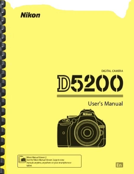 Nikon Camera Manuals & Guides for Nikon D
