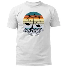Libra Zodiac Sign Horoscope Astrological Graphic T-shirt