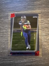 2021 Panini Clearly Donruss Red /49 - Rated Rookie D'Wayne Eskridge