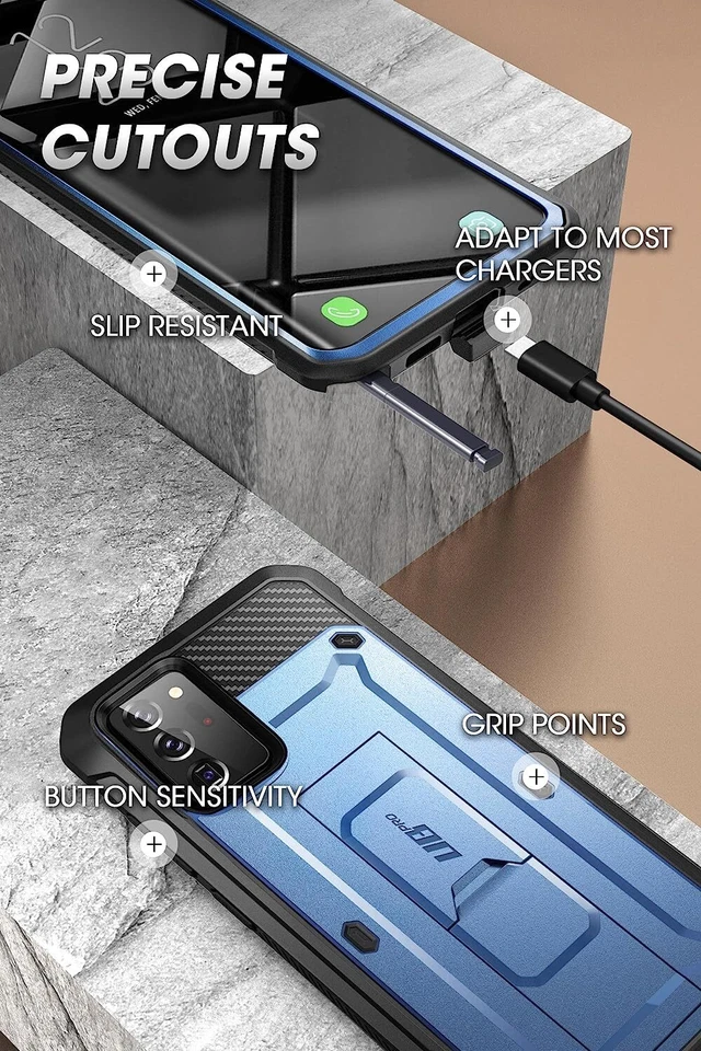 Funda con soporte para protección contra caídas para Samsung Galaxy Note20/Note20 Ultra 5G Foto 4 de 4