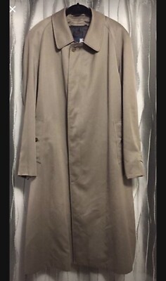 Burberry Vintage Men s Long Sleeve Trench  Coat Size 42R