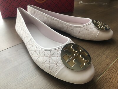 ON SALE New Tory Burch Claire Quilted Size 7.5 Ballet Flat | eBay
