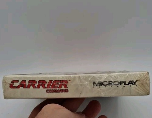 Carrier Command RARE Vintage PC IBM HTF MicroPlay 5.25" Complete - Picture 5 of 6