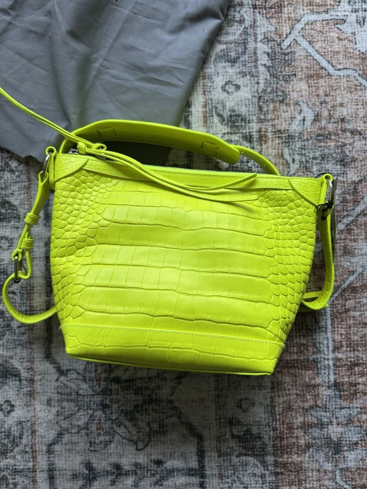 BALENCIAGA крокодила выбитый Neo классический кожаный XS Hobo сумка - совершенно новый с ярлыками - Изображение 2 из 4