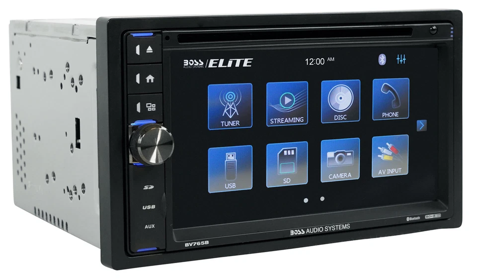 Boss Audio BV765B 6.5" In-Dash Car Monitor DVD Receiver w/Bluetooth+Backup Cam - Image 4 of 4