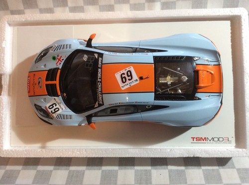 1/18 TSM 141822R 2013 MCLAREN 12C GT 3 24hr SPA #69 GULF LTD EDITION - Bild 3 von 8