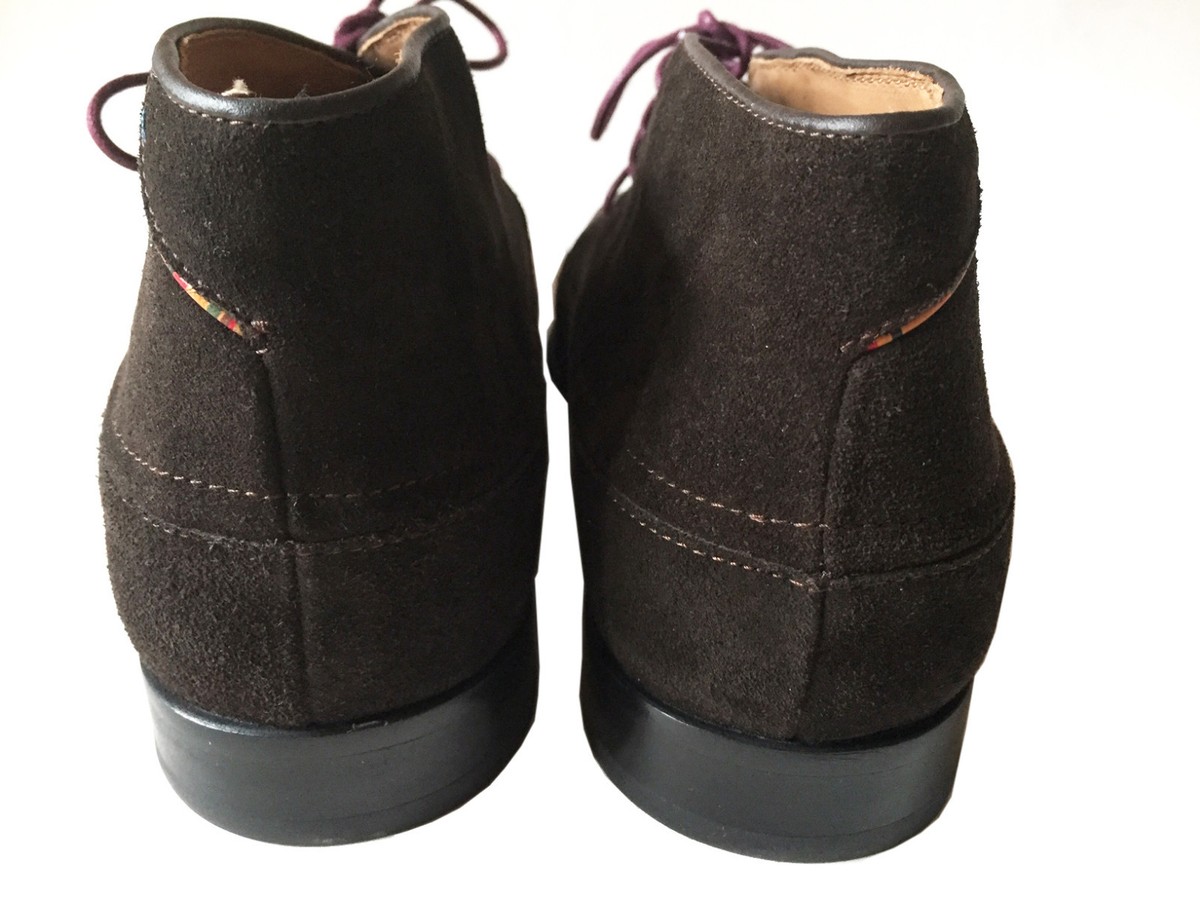Paul Smith Italy Espresso Brown Suede Jay Chukka Boots Mens UK 10 EU 44 US 11 Amazon.com | Paul Smith PS Men main image 3