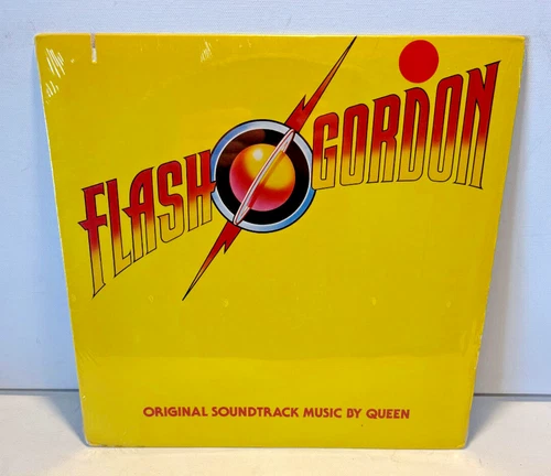Vintage 1980 Flash Gordon - Original Soundtrack Music by Queen Vinyl Record