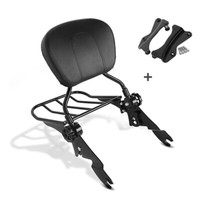 Sissy Bar + GepäCkträGer + Docking-Kit FüR Harley Davidson Road King Special 17-
