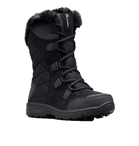Columbia Bugaboot III Men\'s 8.5 Black Grey Mid Calf Winter Boots BM5980-012 Globe Shoes | MEN main image 2