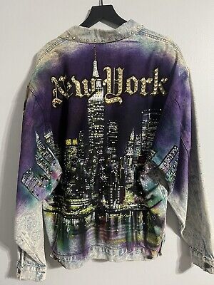 Vintage 80s Tony Alamo New York Denim Jacket SIGNED BY ED Vintage 80s Tony Alamo New York Denim Jacket SIGNED BY ED