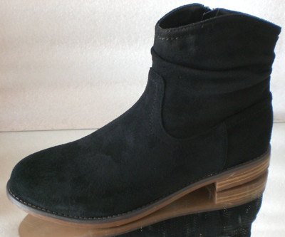 Another Pair of Shoes Damen Kurzschaft Stiefel Schwarz EUR 38 Neu