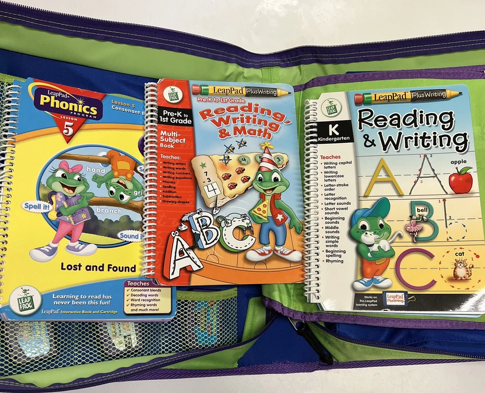 LeapFrog LeapPad Learning System bundle 17 Books 14 Cartridges - Image 4 of 4