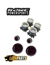 RJWC Set of Front And Rear LED Lights For Can Am Outlander