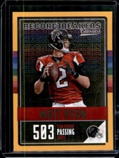 2017 Panini Classics - Record Breakers - Gold #4 - Matt Ryan