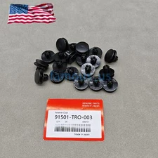 New 20Pcs Fender Push Type Retainer Clips For Honda Acura  91501-TR0-003 US