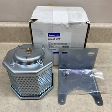 Silvent SIS-10 NPT 1" Pneumatic Muffler With Indicator