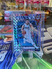 2020-21 Panini Mosaic Will to Win Mosaic Silver Prizm #12 Luka Doncic