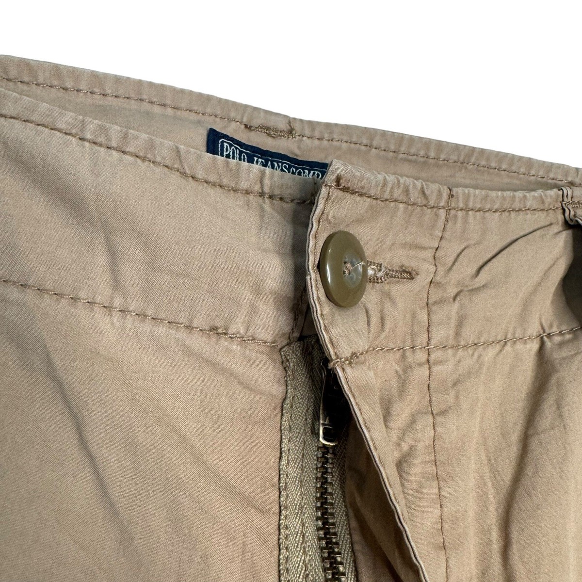 パンツ Polo Jeans Brown Military Cargo Pants Vintage Polo Jeans Co Cargo Pants Mens 36x30 Brown Military