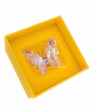 New 100% Authentic SWAROVSKI Crystal Idyllia Pink Butterfly Figurine 5691959