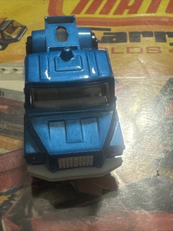 VTG Majorette Scania Cab Rig Semi Trucks Blue  1:100 France - Image 2 of 4