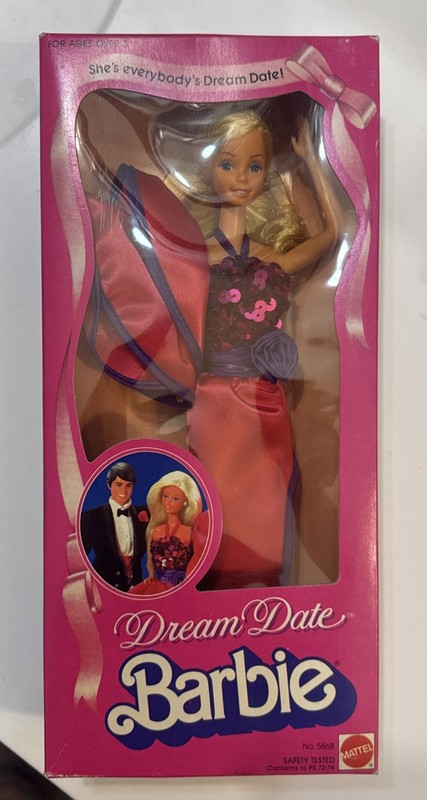 Barbie Dream Date Doll She's Everybody's Dream Date Mattel 1982 No 5868 NRFB