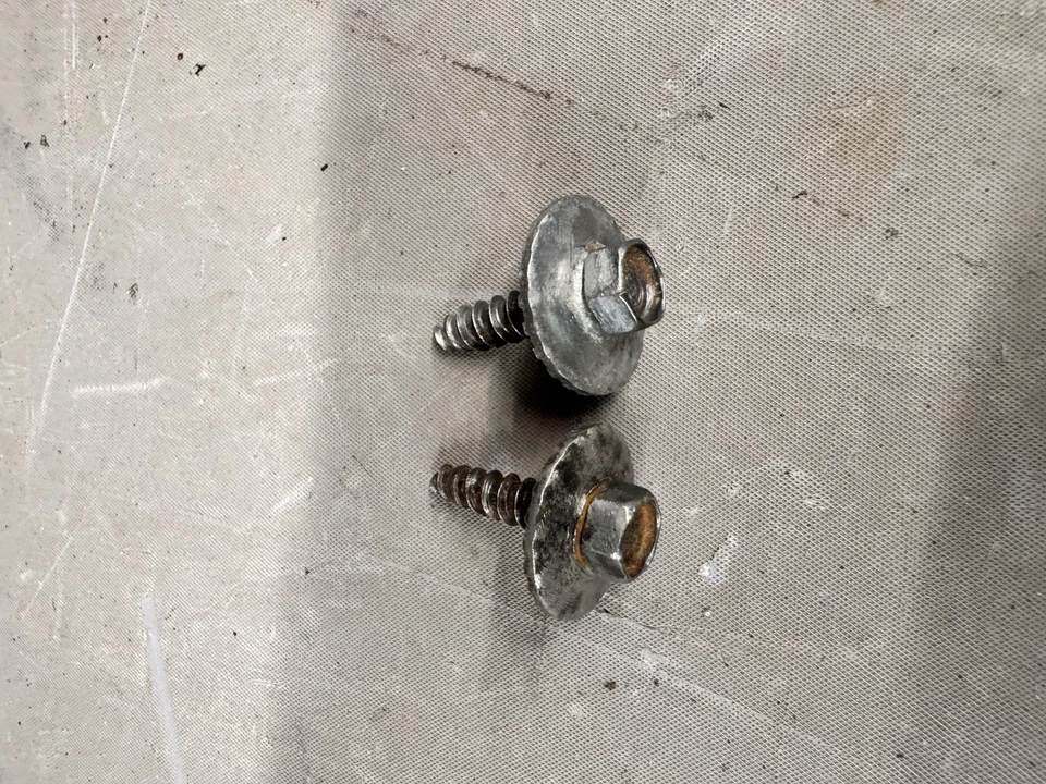 Banco trasero Ford Galaxie 1960-1968 asiento trasero pernos merodeador Monterey Parklane OEM Foto 2 de 4