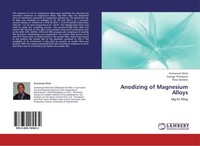 Anodizing Of Magnesium Alloys Peter Skeldon