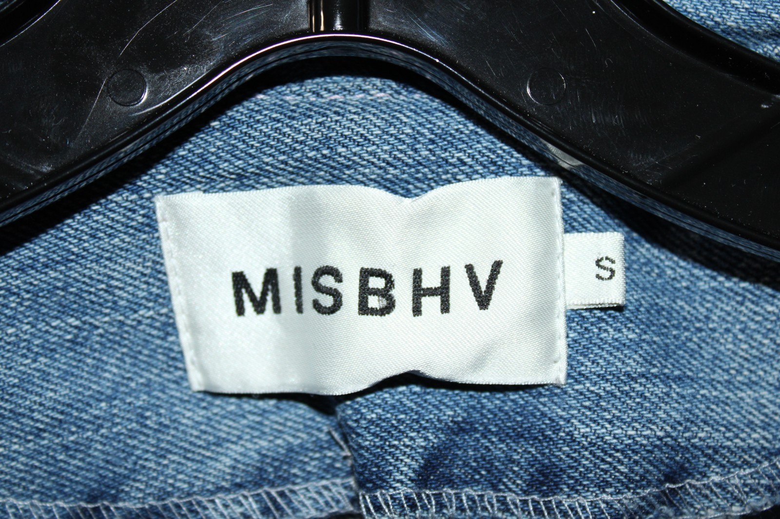 MISBHV Patchwork Denim Jacket Cropped Long Sleeve… - image 3