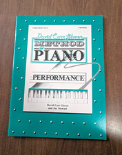 David Carr Glover Method for Piano Performance Primer Book Beginner