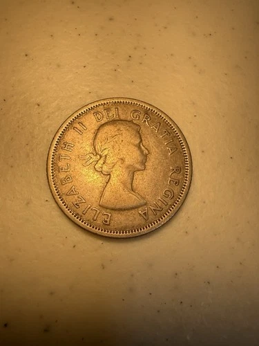 Silver 1964 Canada 25 Cents BU UNC Silver