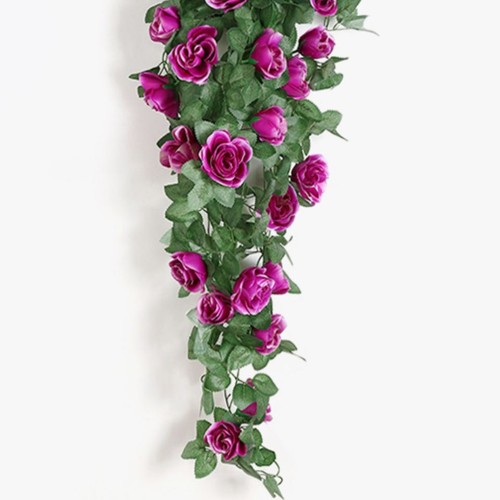 Splendida Vite Fiori di Rosa Finti da Appendere per Decorazione Casa e Giardino - Imagen 6 de 17