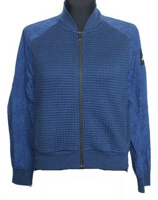 DAMEN ADIDAS MOONWASHED BOMBERJACKE BLAU JACKE BLAU NAVY AZ1482  Gr. S NEU