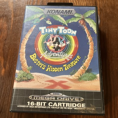 B - Busters Hidden Treasure - Sega Mega Drive Game - CiB - Very Good Condition