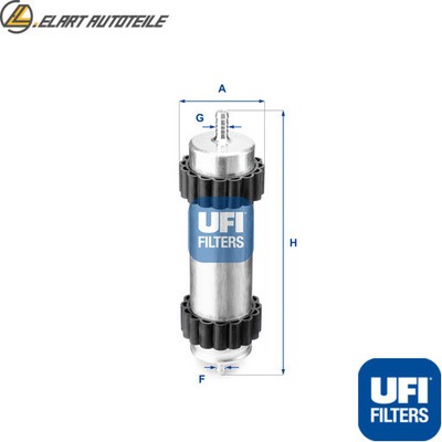 FUEL FILTER 31.946.00 FOR AUDI A6/C7/Allroad/C8 A7/Sportback A4/B9 A5 Q5  