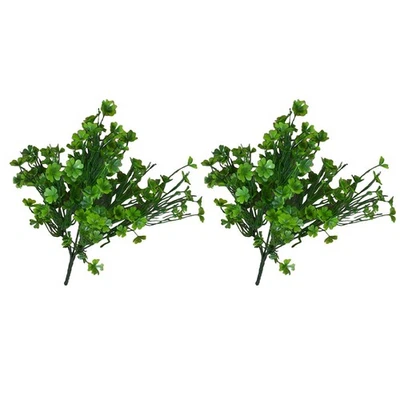 2 Pcs Fake Pflanzen Pflanzendekoration Im Innenbereich Simulierte Grüne - Bild 1 von 4